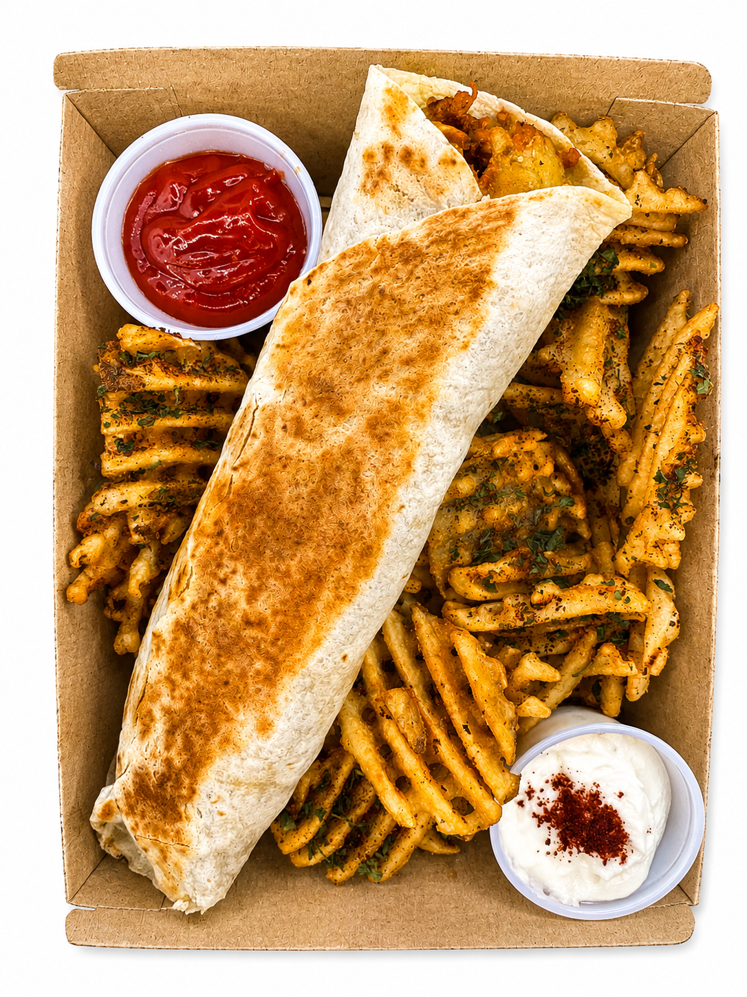 box chicken shawarma